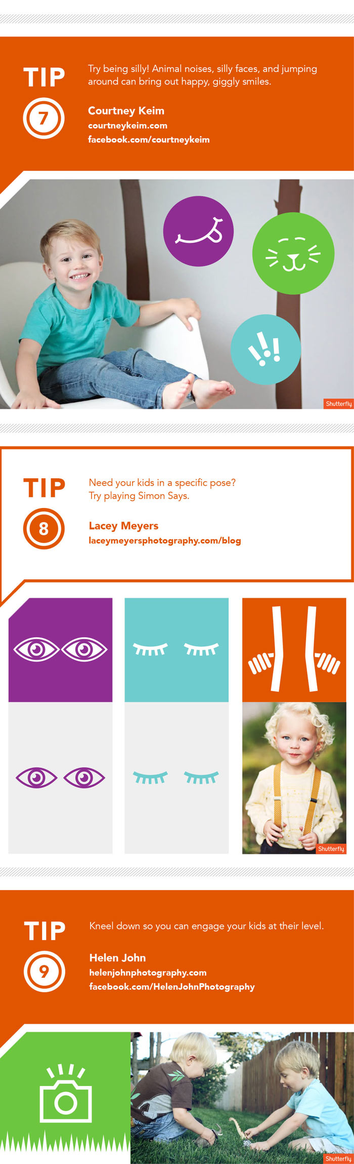 Kids Photography Tips Ingrographic by Shutterfly