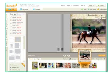 Drag and Drop Images into Cover and Spine
