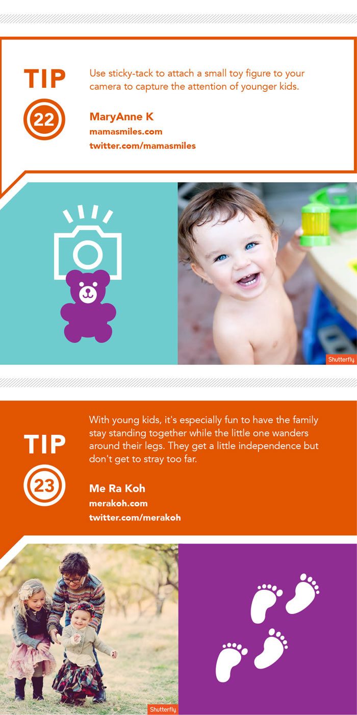 Kids Photography Tips Ingrographic by Shutterfly